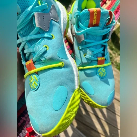 James Harden Signature Series Boost Basketball Sneakers by Adidas • size 7 - Picture 10 of 16